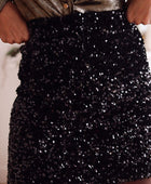 Sequin Mini Skirt - Body By J'ne