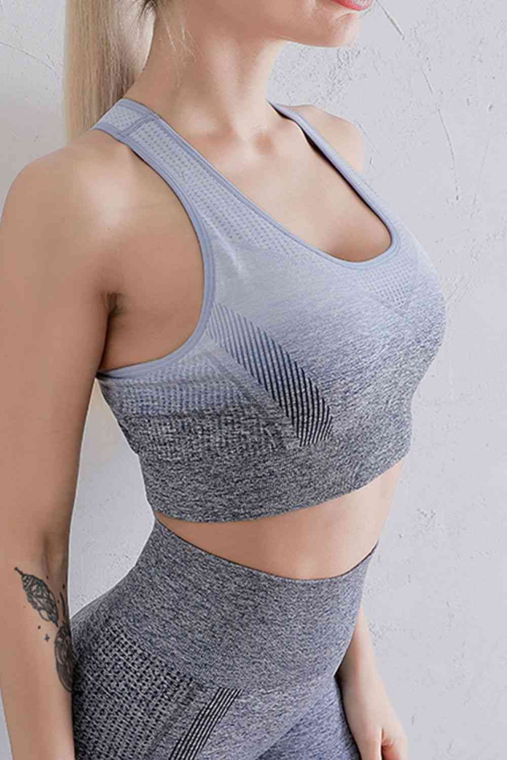 Gradient Sports Bra and Leggings Set - Body By J'ne