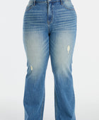 Ultra High-Waist Gradient Bootcut Jeans - Body By J'ne