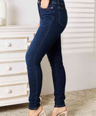 Full Size Skinny Jeans with Pockets - Body By J'ne