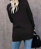 Open Front Long Sleeve Cardigan - Body By J'ne