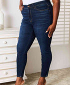 Full Size Skinny Jeans with Pockets - Body By J'ne