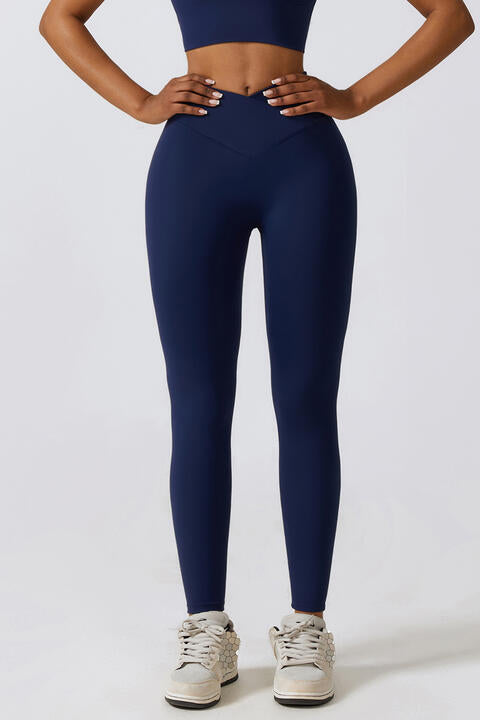 V-Waistband Sports Leggings - Body By J'ne