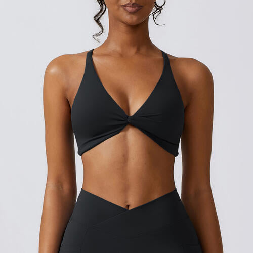 Spaghetti Strap Sport Bra - Body By J'ne