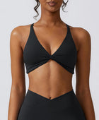 Spaghetti Strap Sport Bra - Body By J'ne