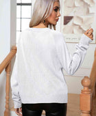 Cable-Knit Long Sleeve Sweater - Body By J'ne