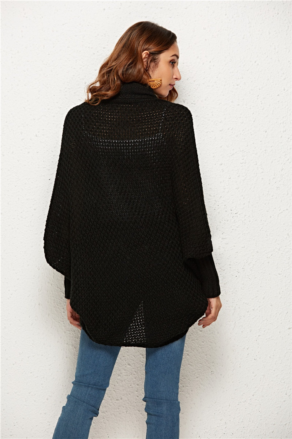 Open Front Batwing Sleeve Cardigan - Body By J'ne