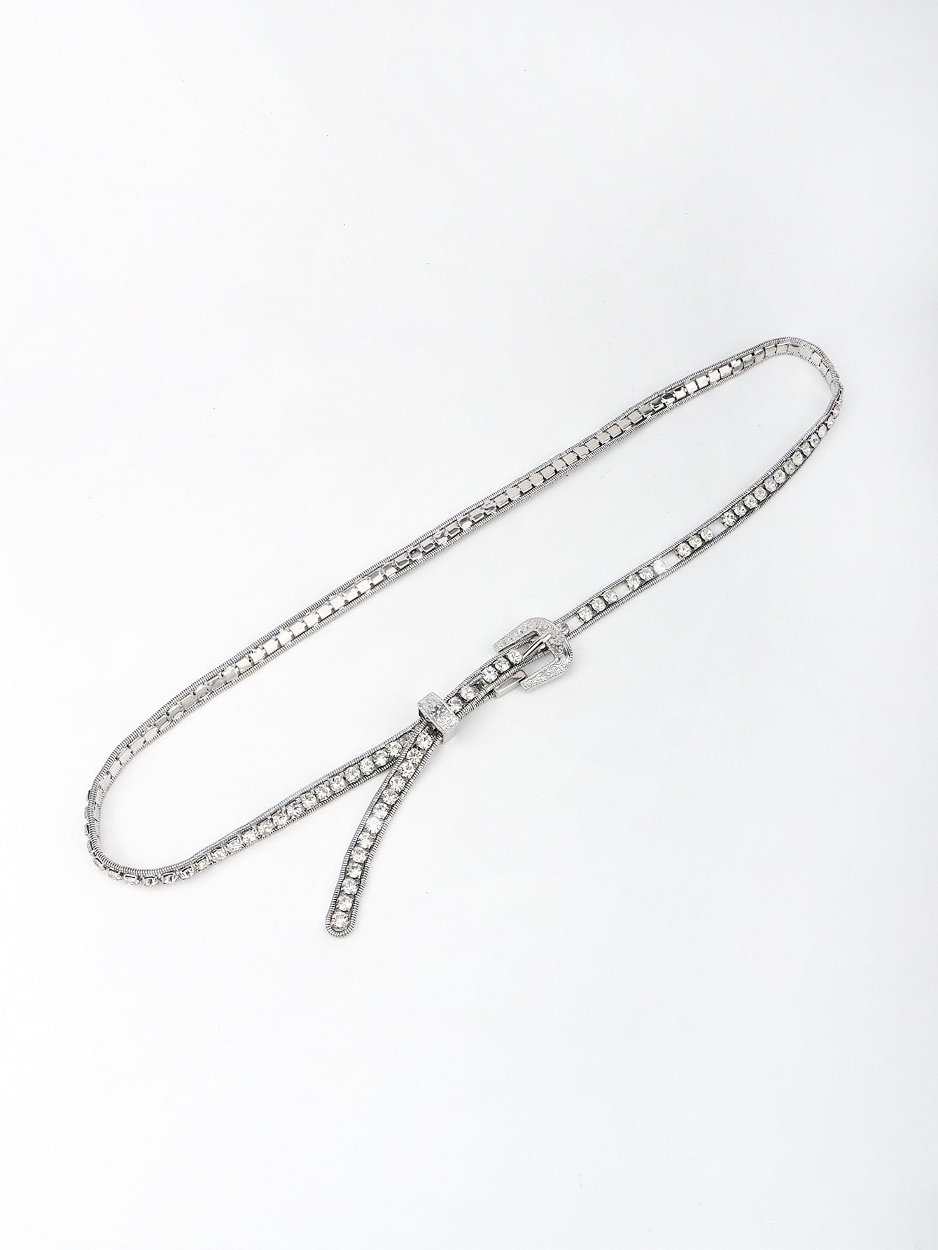 Rhinestone Metal Belt - Body By J'ne