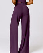 Drawstring High Waist Active Pants - Body By J'ne