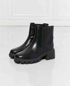 What It Takes Lug Sole Chelsea Boots in Black - Body By J'ne