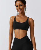 Spaghetti Strap Sports Bra - Body By J'ne