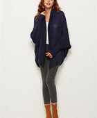 Open Front Batwing Sleeve Cardigan - Body By J'ne