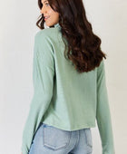 Long Sleeve Turtleneck Top - Body By J'ne