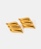 Minimalist 18K Gold-Plated Earrings - Body By J'ne