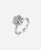 5 Carat Moissanite 925 Sterling Silver Ring - Body By J'ne