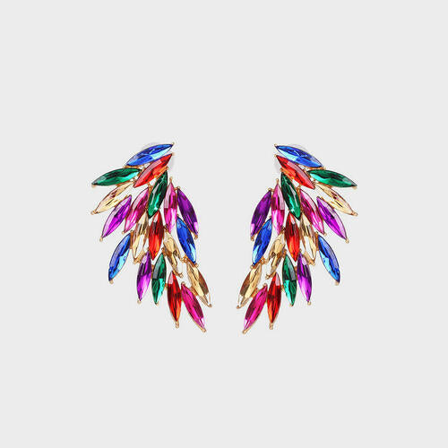 Alloy Acrylic Wing Earrings - Body By J'ne