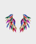 Alloy Acrylic Wing Earrings - Body By J'ne