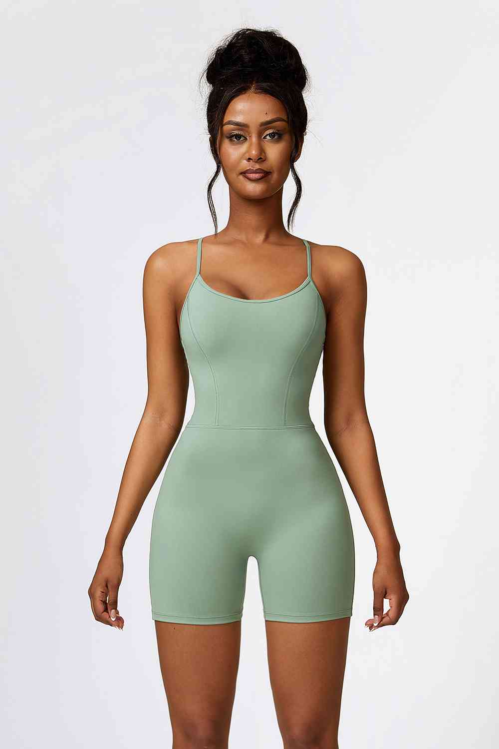 Halter Neck Sports Romper - Body By J'ne