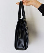 David Jones Argyle Pattern PU Leather Handbag - Body By J'ne