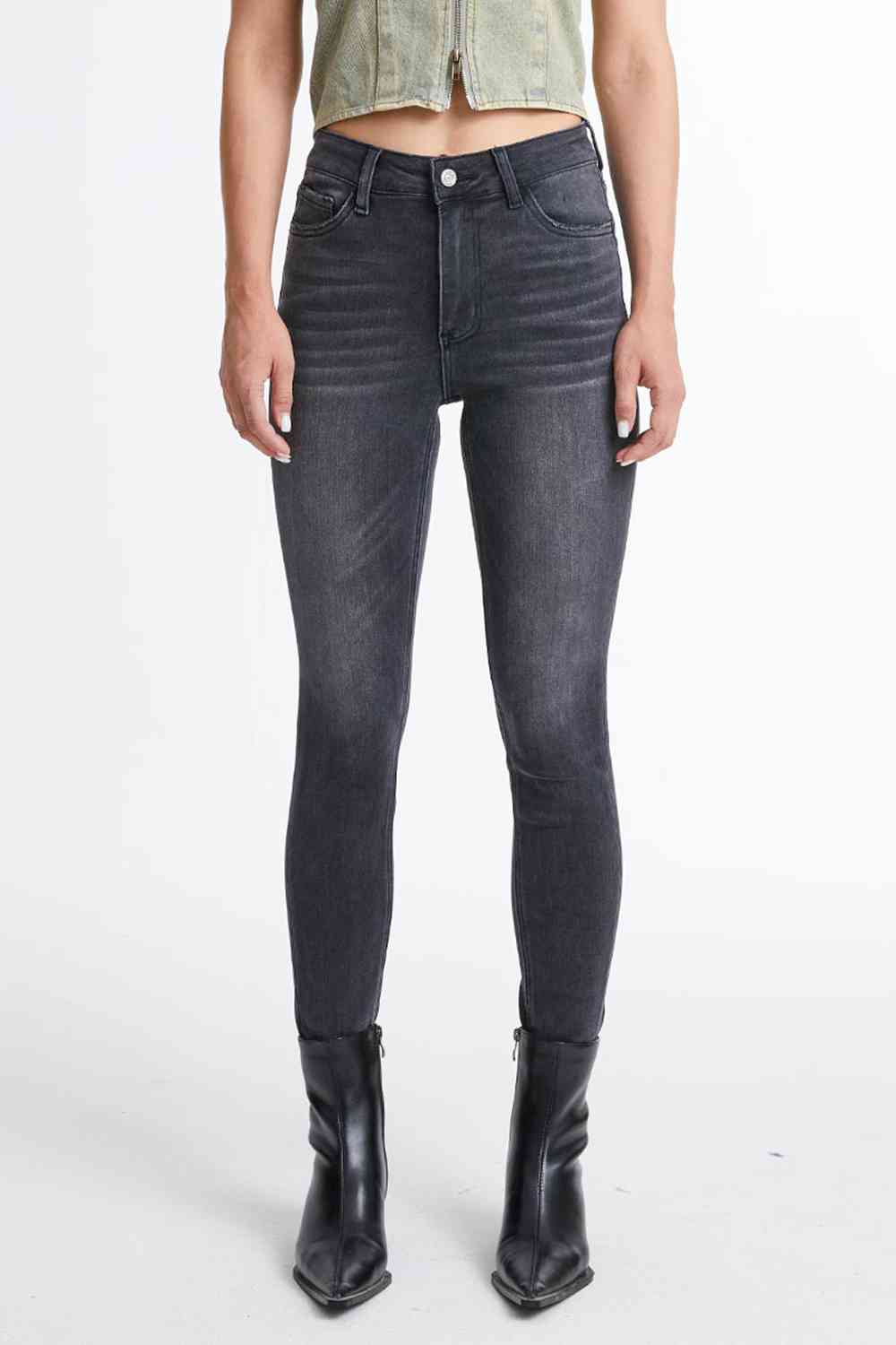 Creek side Cropped Skinny Jeans - Body By J'ne