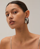 Stainless Steel Teardrop Stud Earrings - Body By J'ne