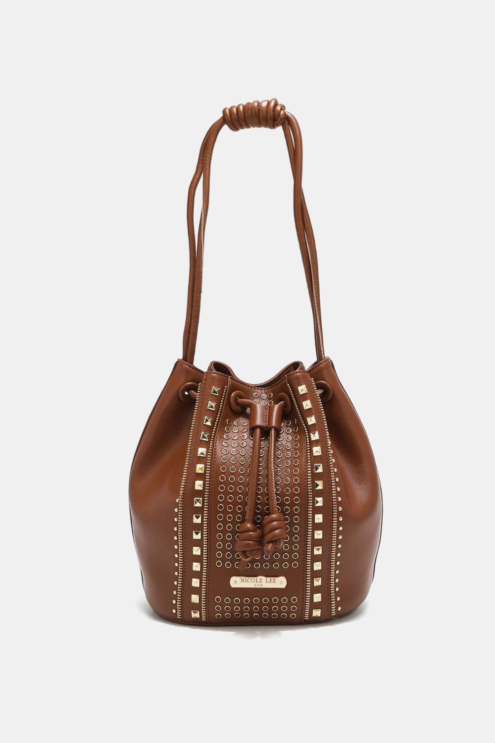 Amy Studded Bucket Bag - Body By J'ne