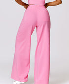 Drawstring High Waist Active Pants - Body By J'ne