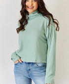 Long Sleeve Turtleneck Top - Body By J'ne