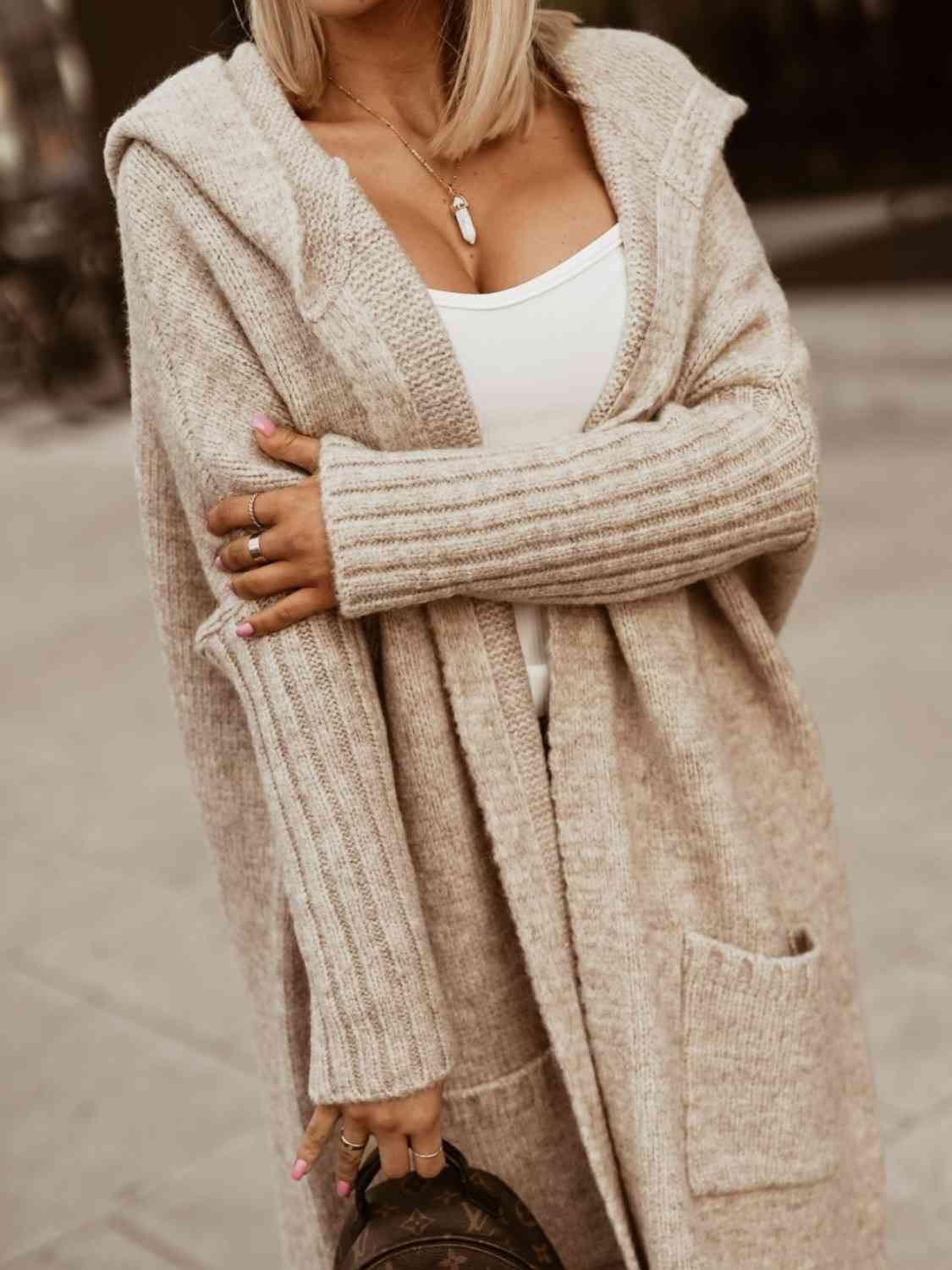 SIMPLY LIVE Hooded Cardigan - Body By J'ne