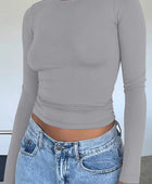 Round Neck Long-Sleeve Top - Body By J'ne