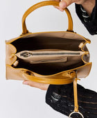 David Jones PU Leather Handbag - Body By J'ne