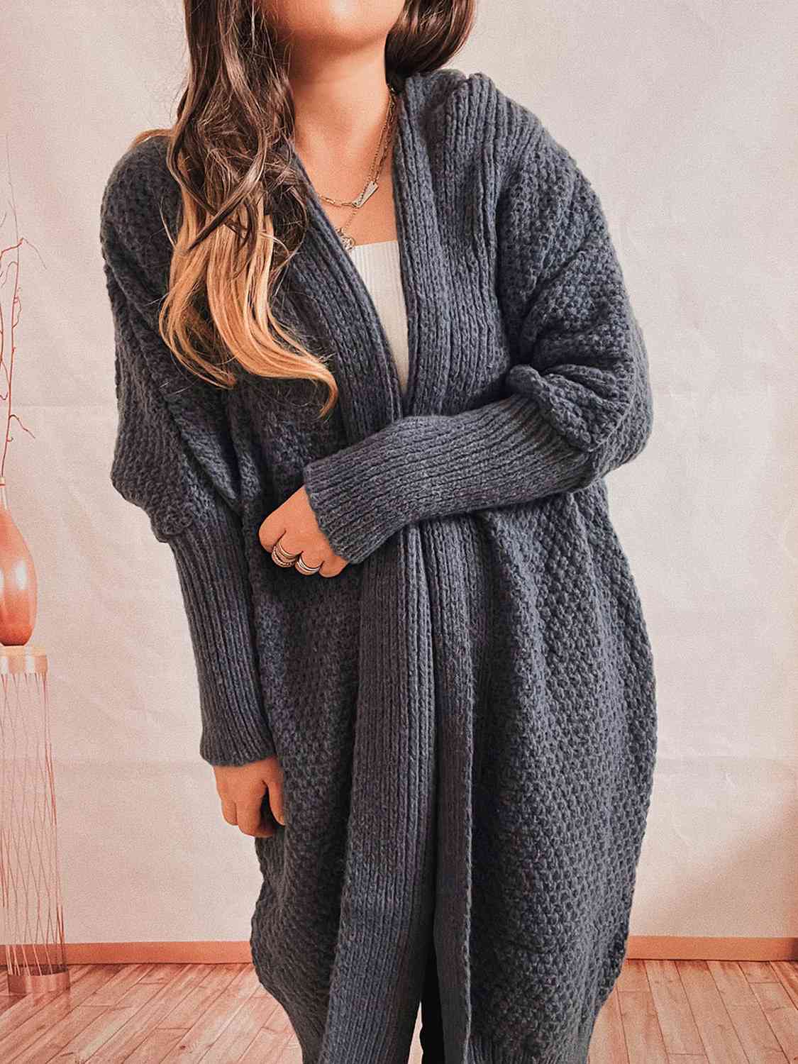 Open Front Longline Cardigan - Body By J'ne