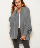 Open Front Batwing Sleeve Cardigan - Body By J'ne