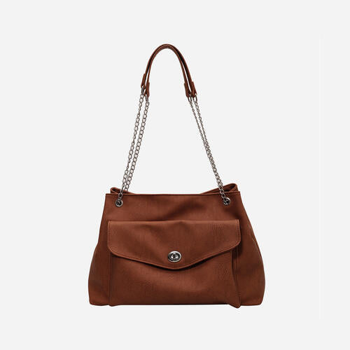 PU Leather Shoulder Bag - Body By J'ne