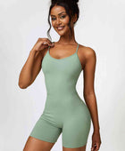 Halter Neck Sports Romper - Body By J'ne