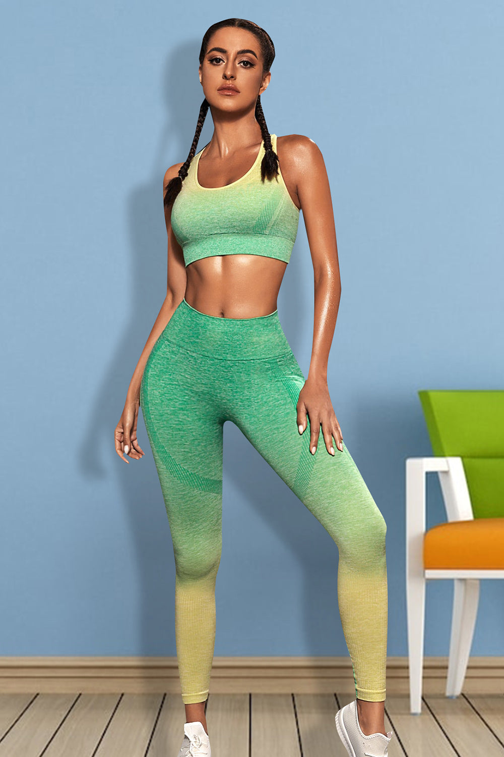 Gradient Sports Tank and Leggings Set - Body By J'ne