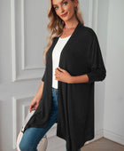 Open Front Long Sleeve Cardigan - Body By J'ne