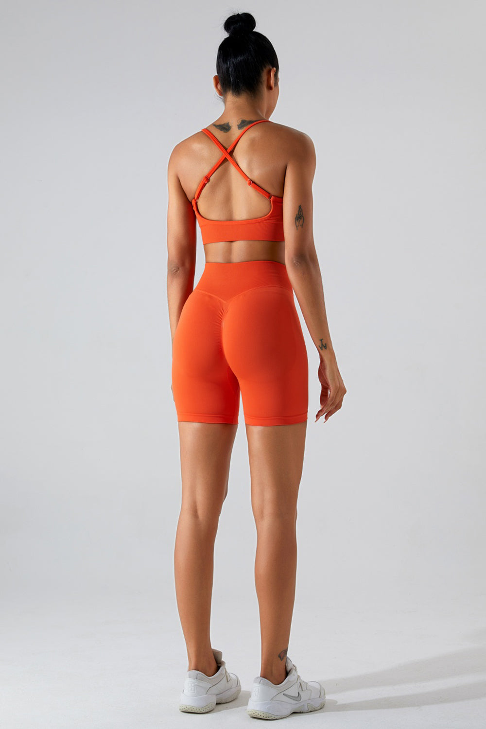 Crisscross Spaghetti Strap Active Cami - Body By J'ne