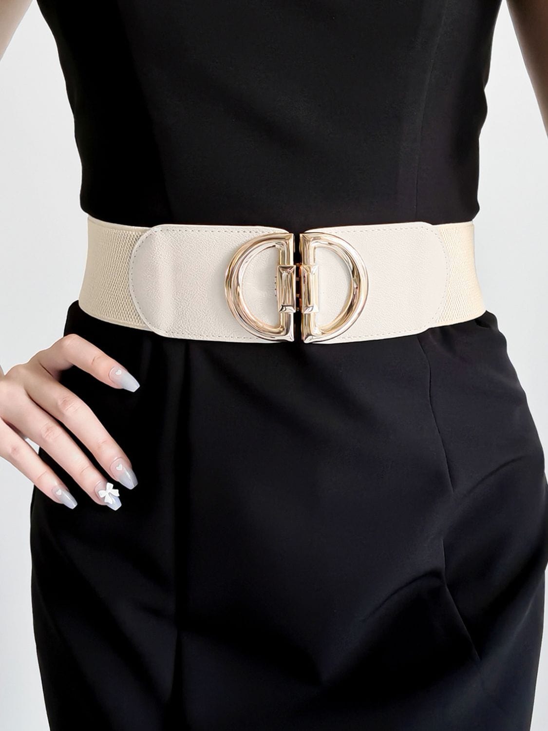 D Buckle Elastic Belt - Body By J'ne