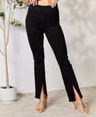 Look This Way Slit Bootcut Jeans - Body By J'ne
