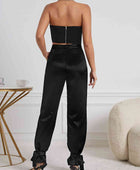 Knot Detail Tube Top and Pants Set - Body By J'ne