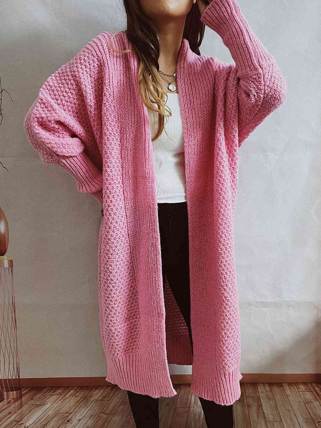 Open Front Longline Cardigan - Body By J'ne