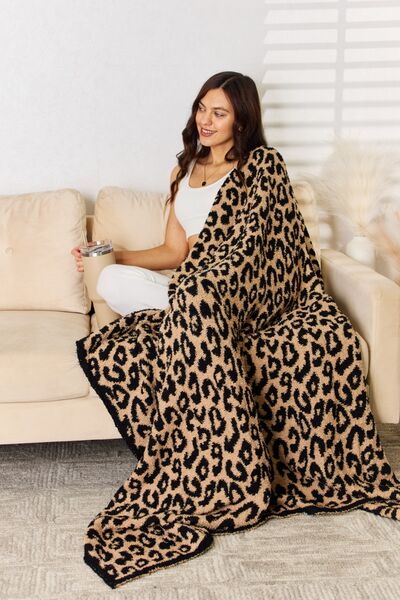 Cuddley Leopard Decorative Throw Blanket - Body By J'ne