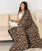 Cuddley Leopard Decorative Throw Blanket - Body By J'ne