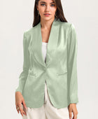 Long Sleeve Shawl Collar Blazer - Body By J'ne