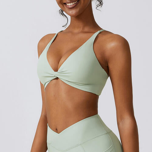 Spaghetti Strap Sport Bra - Body By J'ne