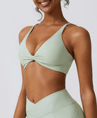 Spaghetti Strap Sport Bra - Body By J'ne