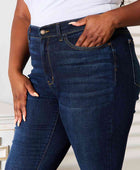 Full Size Skinny Jeans with Pockets - Body By J'ne