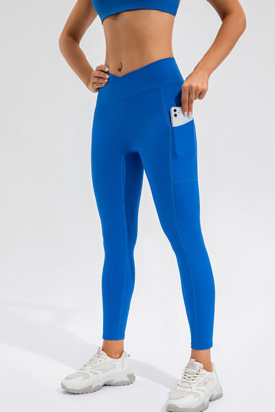 High Waist Active Leggings with Pockets - Body By J'ne