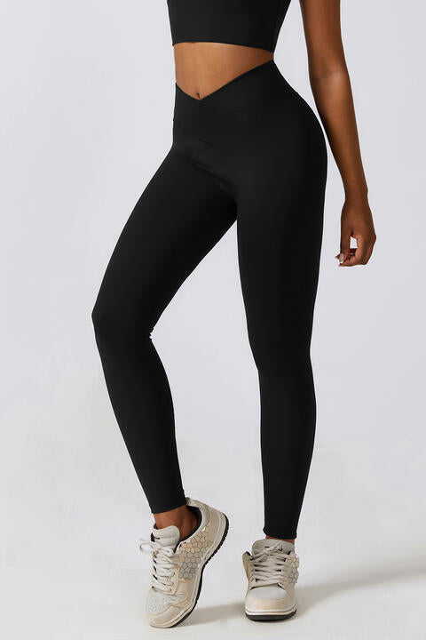 V-Waistband Sports Leggings - Body By J'ne